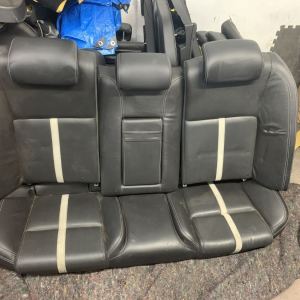 WN Caprice Black leather rear seat