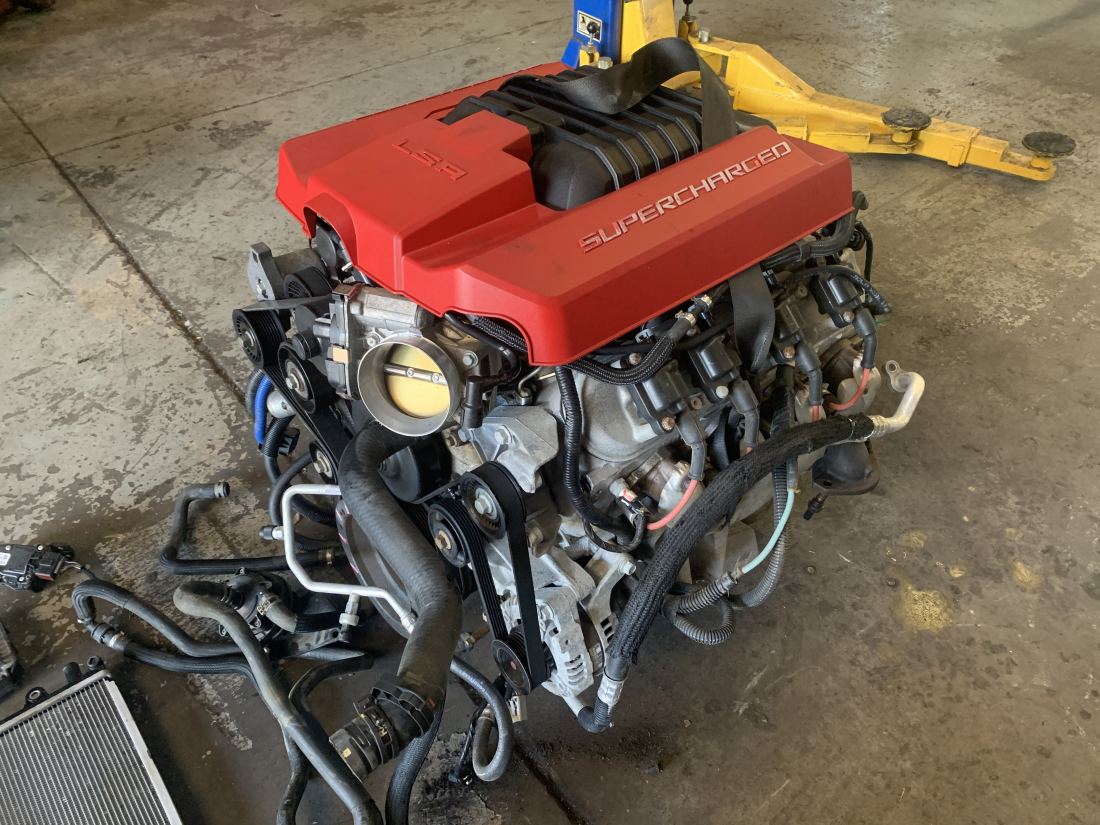 VF HSV GTS ZL1 Camaro 430Kw Supercharged 6.2 LSA V8 engine only conversion 37,000km - Image 5