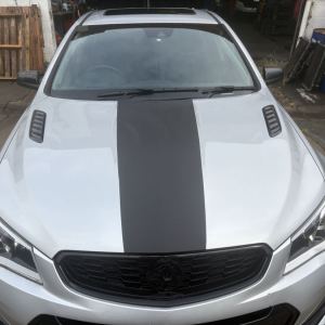 Genuine VF 2 HSV SSV SS Holden Commodore Fluted bonnet, Silver